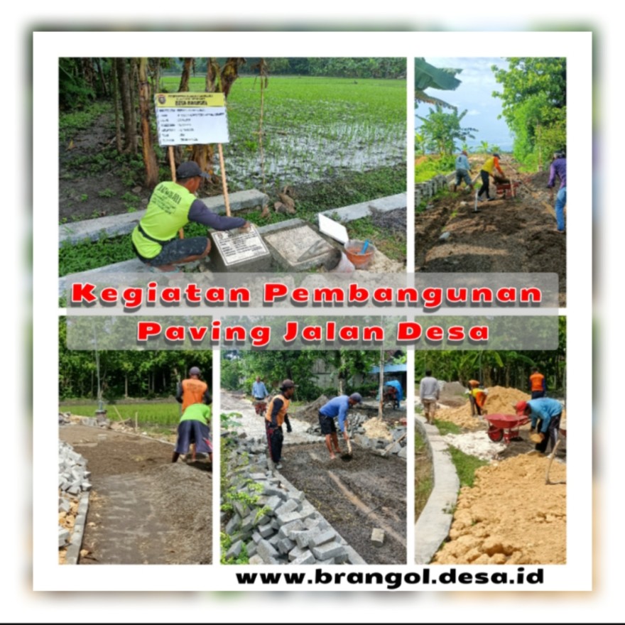 Pembangunan Jalan Paving di Desa Cavespererius Mendapat Dukungan BK Akhir Tahun